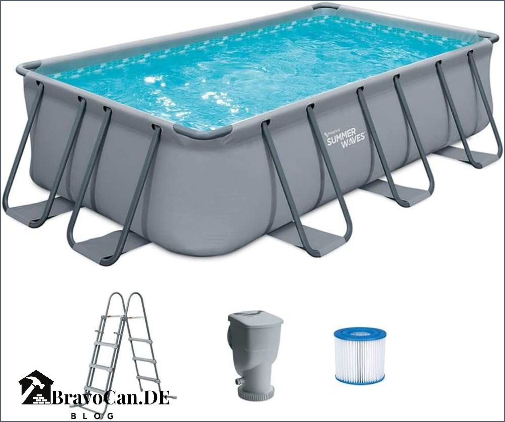 1000 Liter Pool - Perfekte Größe für den Sommer