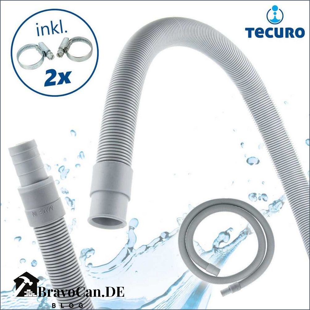 Ablaufschlauch verlängern Tipps und Tricks für die Waschmaschine Ablaufschlauch verlängern Tipps und Tricks für die Waschmaschine