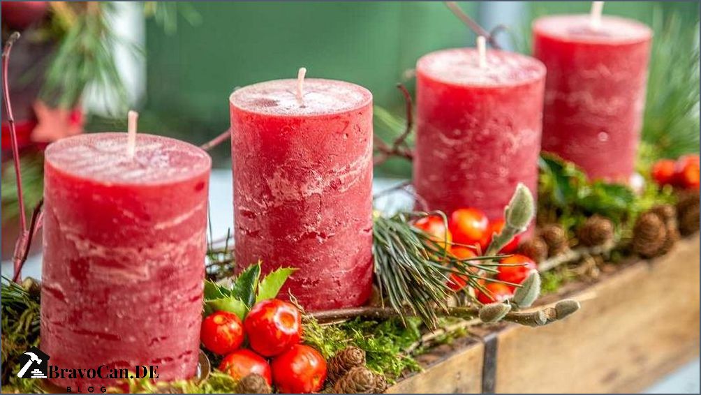 Adventskranz länger ideen - Die besten Ideen für einen länglichen Adventskranz