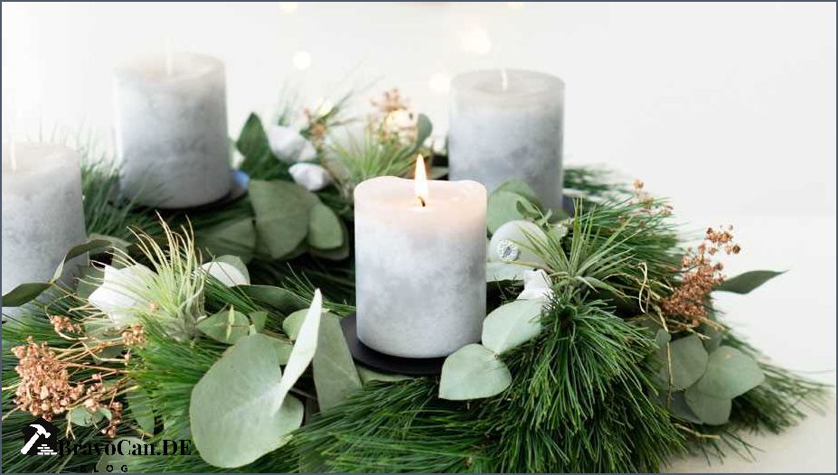 Adventskranz länger ideen - Die besten Ideen für einen länglichen Adventskranz