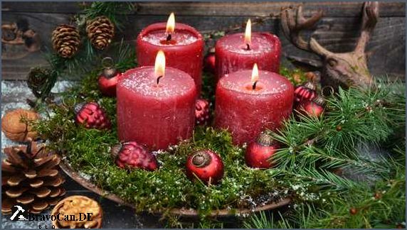 Adventskranz Schale dekorieren - Tipps und Ideen für eine festliche Weihnachtsdekoration