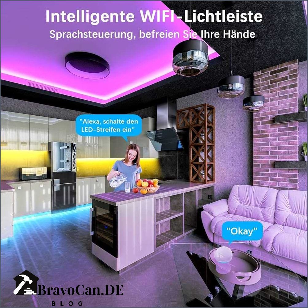 Alexa LED-Streifen Intelligente Beleuchtung für Ihr Zuhause