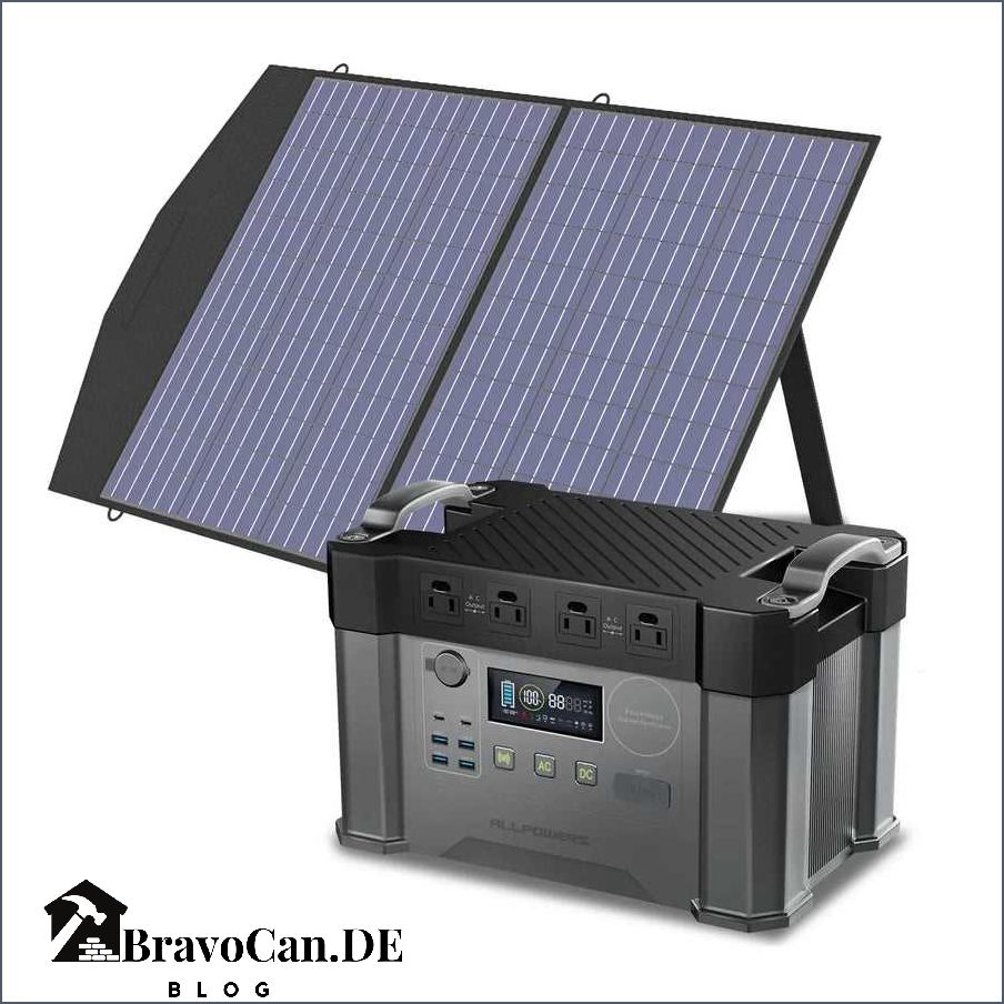Allpowers Powerstation S2000 - Leistungsstarkes tragbares Solarladegerät Allpowers Powerstation S2000 - Leistungsstarkes tragbares Solarladegerät