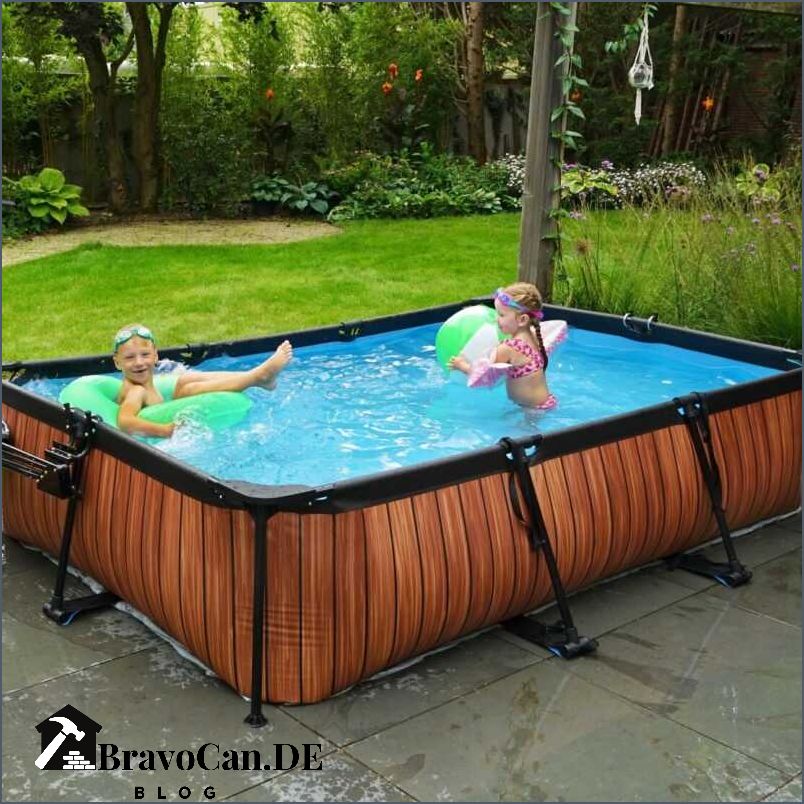 Aufstellpool mit Abdeckung - Der perfekte Pool für den Sommer