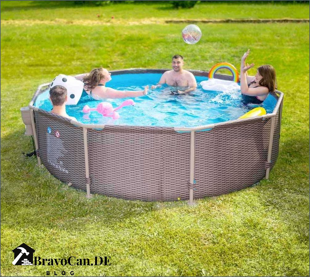 Aufstellpool mit Abdeckung - Der perfekte Pool für den Sommer