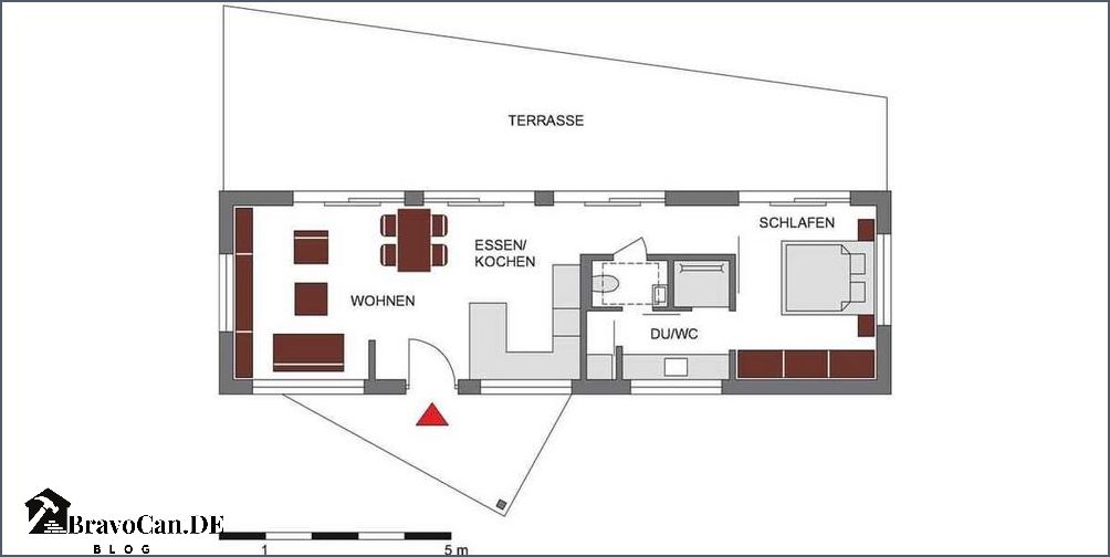 Bungalow 180 qm Modernes Wohnen auf einer Ebene