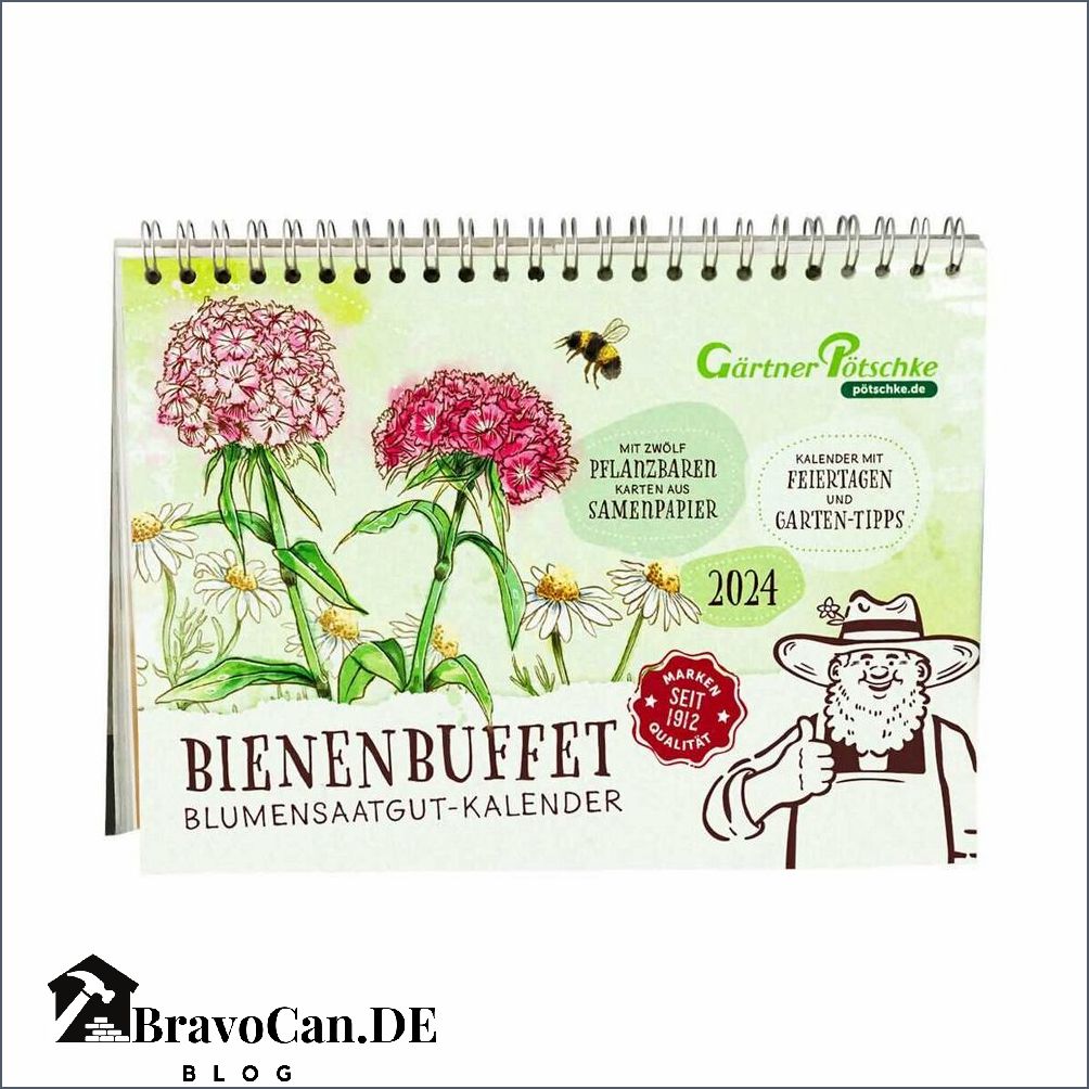 Wunderbar Einpflanzbarer Kalender 2023 Bilder