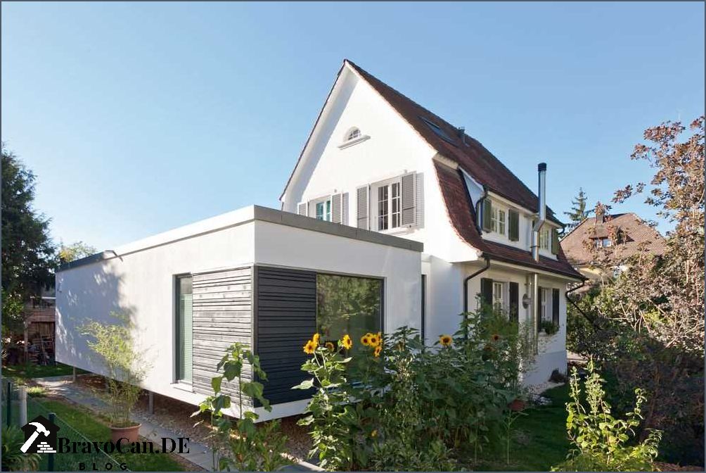 Anbau Haus Giebelseite Planung Gestaltung und Kosten