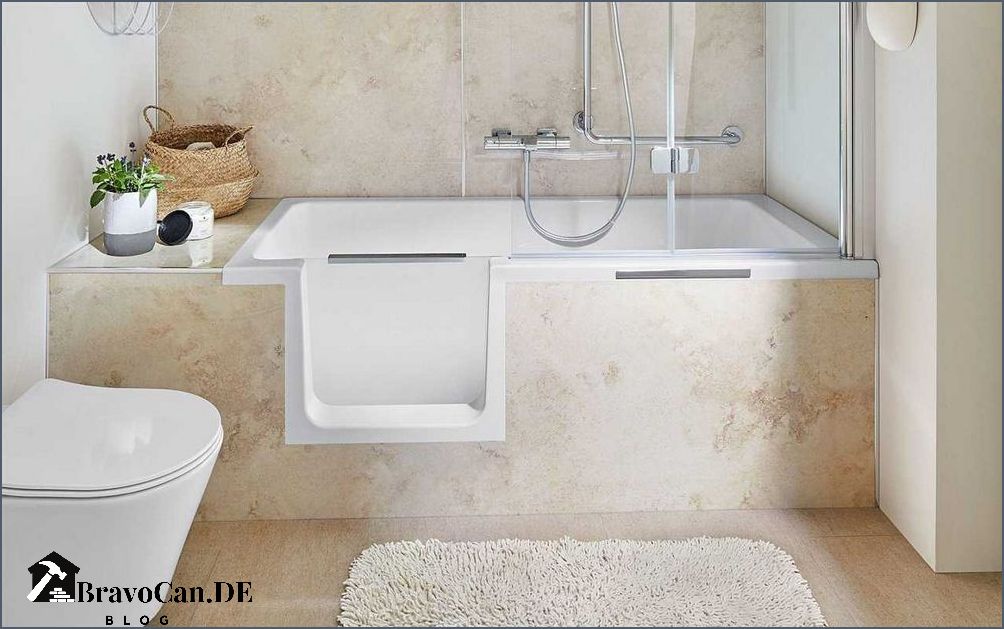 Badezimmer mit Dusche und Badewanne Komfort und Vielseitigkeit