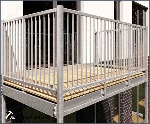 Balkon aus Holz anbauen Tipps und Ideen für die Balkonkonstruktion