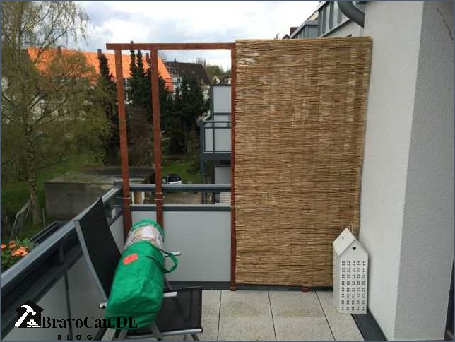 Balkon Sichtschutz aus Holz selber bauen - Tipps und Anleitungen Balkon Sichtschutz aus Holz selber bauen - Tipps und Anleitungen