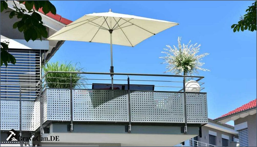 Balkon Sichtschutz Seite Tipps und Ideen für die Gestaltung Ihres Balkons