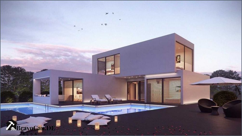 Bauhaus-Stil Haus Moderne Architektur und minimalistisches Design Bauhaus-Stil Haus Moderne Architektur und minimalistisches Design