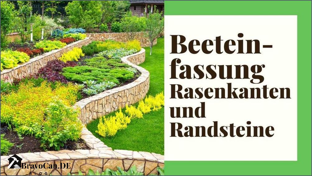 Beeteinfassung mit Mähkante Tipps und Ideen für einen ordentlichen Garten