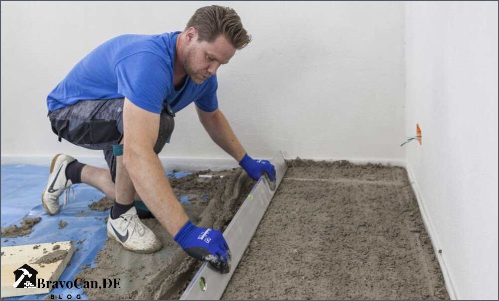 Beton Estrich Tipps und Anleitungen zur Verarbeitung