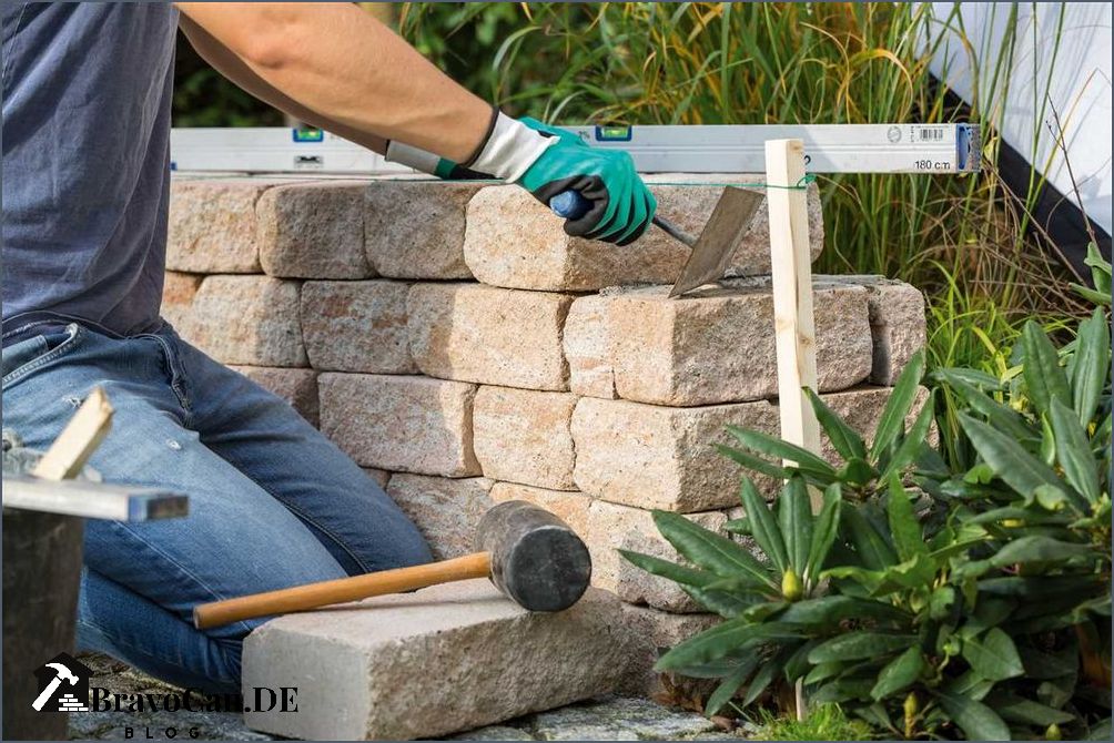 Betonmauer selber machen Tipps und Anleitungen für das Heimwerken