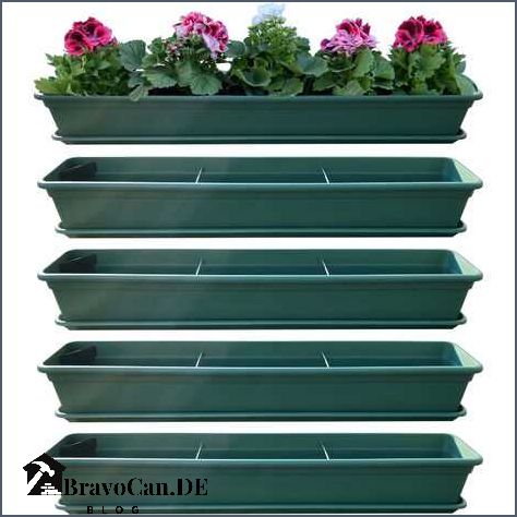 Blumenkasten 120 cm lang - Die perfekte Lösung für Ihren Balkon