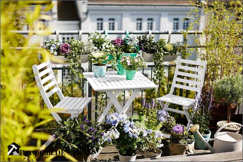 Blumenkästen am Balkon - Tipps für eine Terrasse im Untergeschoss
