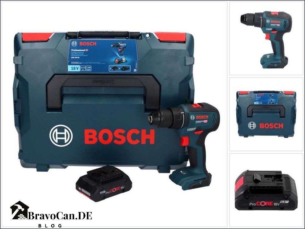 Bosch Akku-Bohrschrauber GSR 18 V-55 Leistungsstark und vielseitig