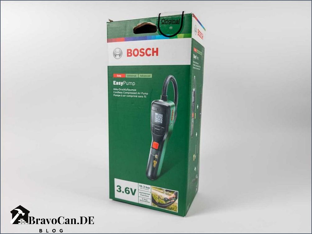 Bosch easy pump Test Die beste Lösung für Ihre Reifenluftdruckbedürfnisse