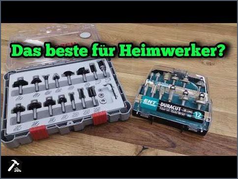 Bosch Fräser Set Entdecken Sie die besten Fräser von Bosch