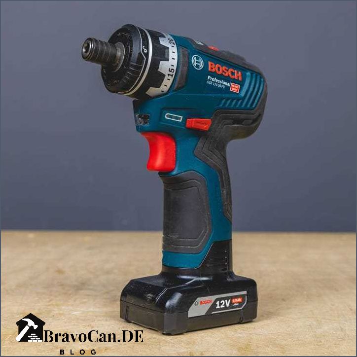 Bosch gsr12v-35 fc Der perfekte Akkuschrauber für jede Aufgabe