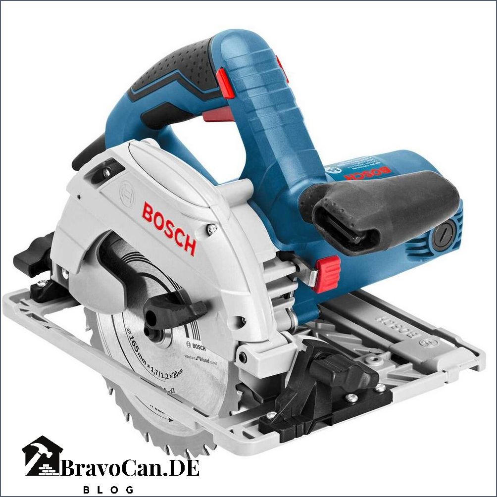 Bosch Handkreissäge mit Führungsschiene - Präzision und Leistung