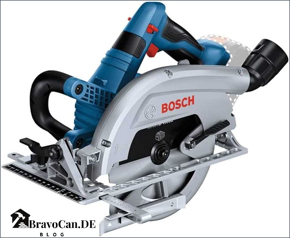 Bosch Handkreissäge mit Führungsschiene - Präzision und Leistung