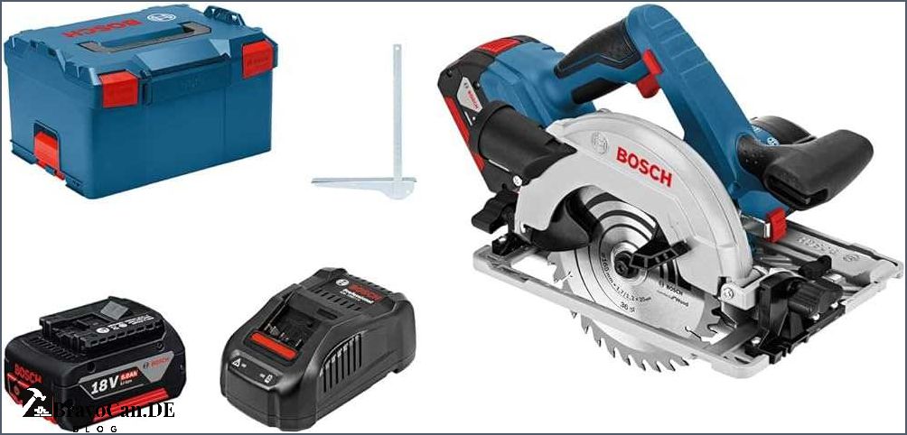 Bosch Handkreissäge mit Führungsschiene - Präzision und Leistung