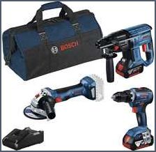 Bosch Professional GBH 18V-21 Leistungsstarker Akku-Bohrhammer für Profis