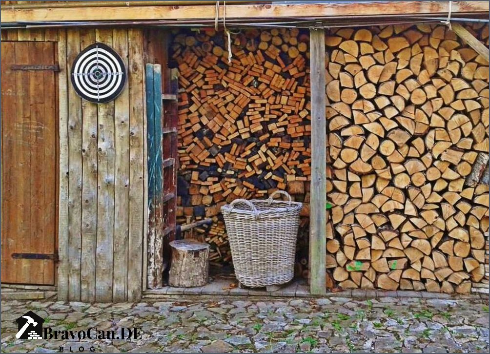 Brennholz dekorativ stapeln - Tipps und Ideen für eine ansprechende Holzlagerung Brennholz dekorativ stapeln - Tipps und Ideen für eine ansprechende Holzlagerung