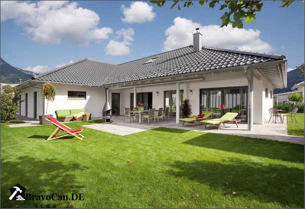 Bungalow L-Form Modernes Design und Komfort für Ihr Zuhause Bungalow L-Form Modernes Design und Komfort für Ihr Zuhause