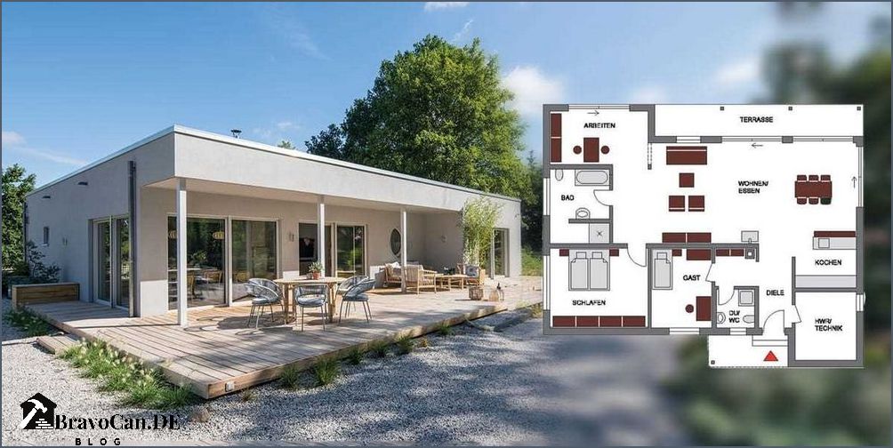 Bungalow L-Form Modernes Design und Komfort für Ihr Zuhause Bungalow L-Form Modernes Design und Komfort für Ihr Zuhause