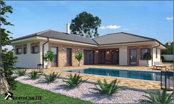 Bungalow mit überdachter Terrasse - Erholung und Komfort im Freien