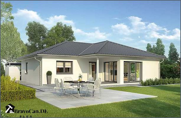 Bungalow mit überdachter Terrasse - Erholung und Komfort im Freien