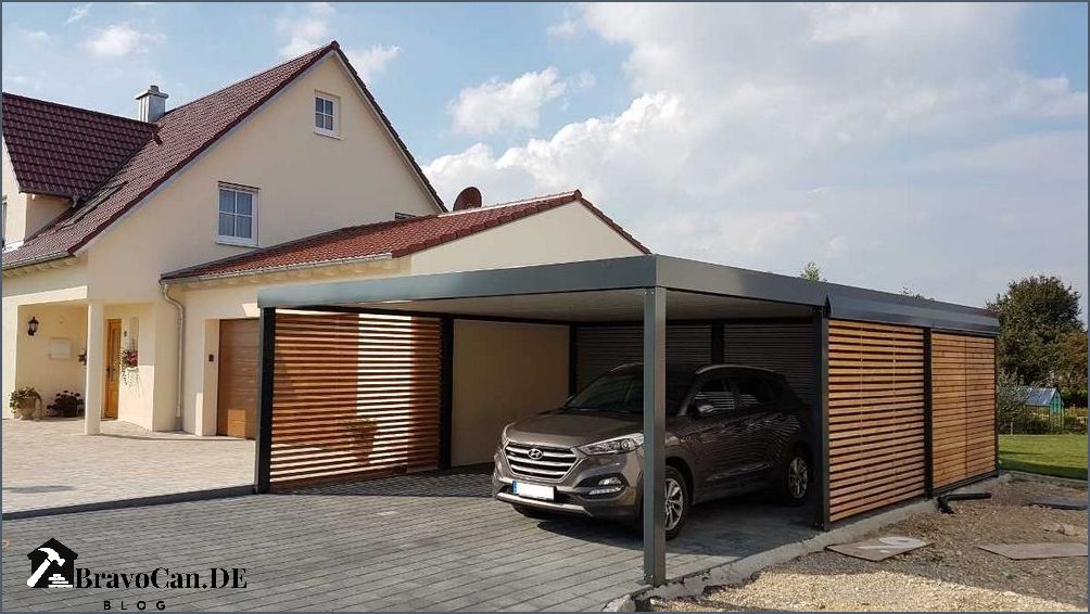 Carport mit Geräteraum - Platzsparende Lösungen für Ihre Gartengeräte Carport mit Geräteraum - Platzsparende Lösungen für Ihre Gartengeräte