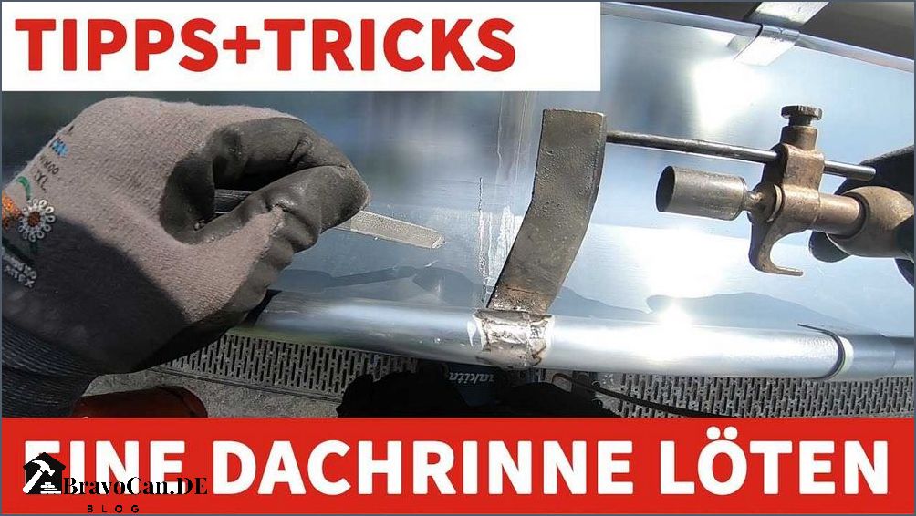 Dachrinne aus Zink löten - Anleitung und Tipps Dachrinne aus Zink löten - Anleitung und Tipps