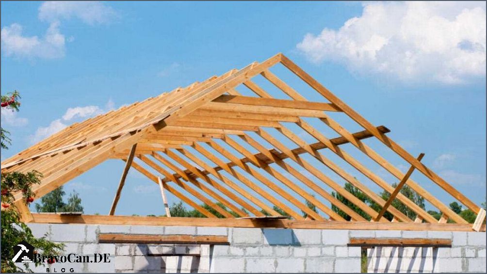Dachstuhl Aufbau Bezeichnung Materialien und Konstruktion