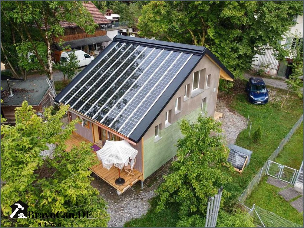 Kleines autarkes Haus Unabhängiges Wohnen in der Natur Kleines autarkes Haus Unabhängiges Wohnen in der Natur