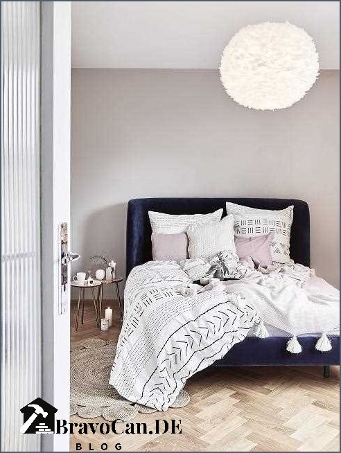 Die besten Wandfarben für ein Schlafzimmer mit weißen Möbeln