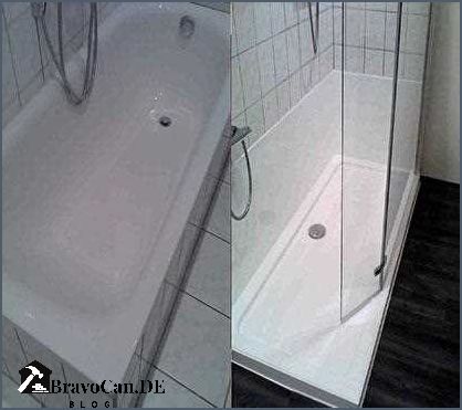 Dusche statt Badewanne Vorher-Nachher Vergleich Dusche statt Badewanne Vorher-Nachher Vergleich