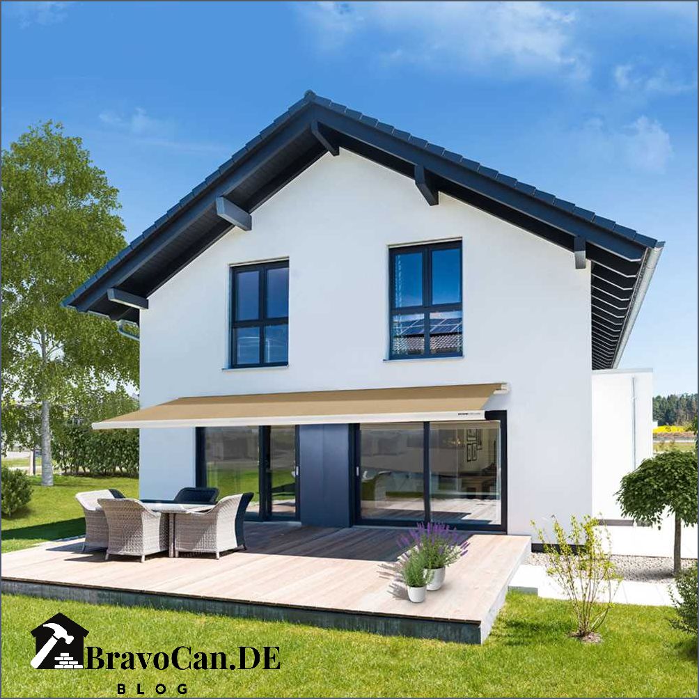 Elektrische Markise mit Windsensor - Schutz und Komfort für Ihre Terrasse