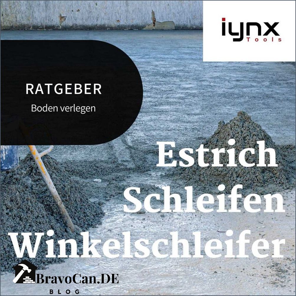 Estrich schleifen und versiegeln Tipps und Anleitung für ein perfektes Ergebnis