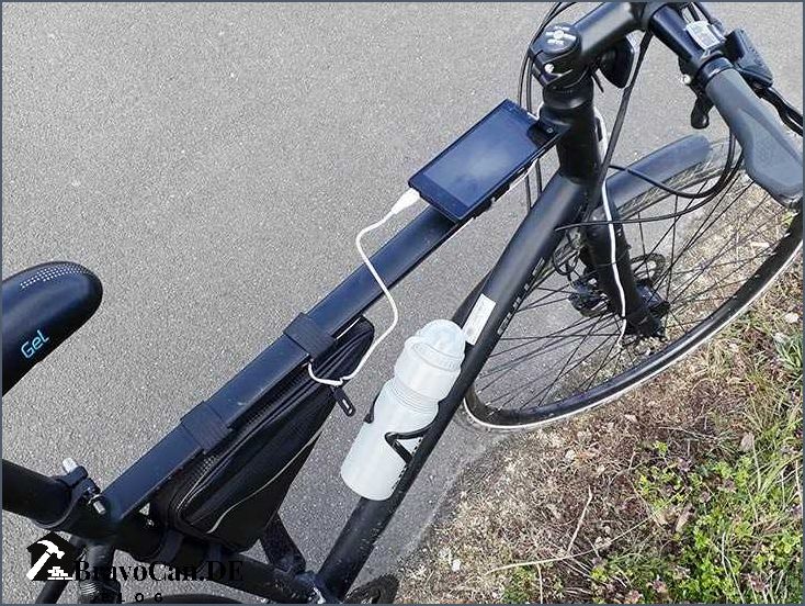 Fahrrad Dynamo Laden Sie Ihr Handy unterwegs auf