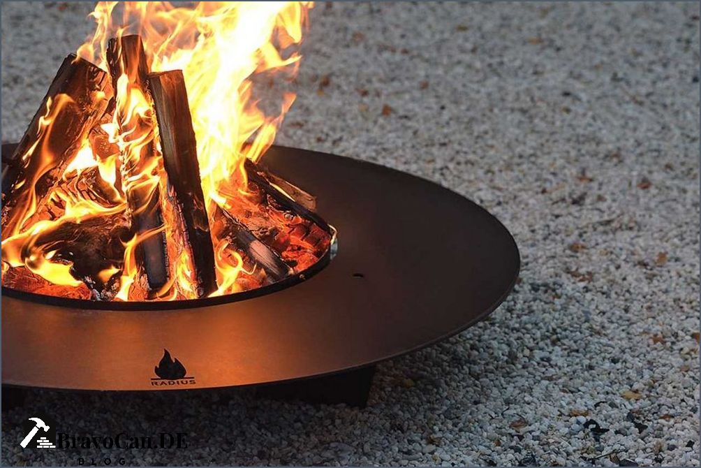 Feuerschale auf der Terrasse erlaubt Tipps und Hinweise für ein sicheres und gemütliches Feuer