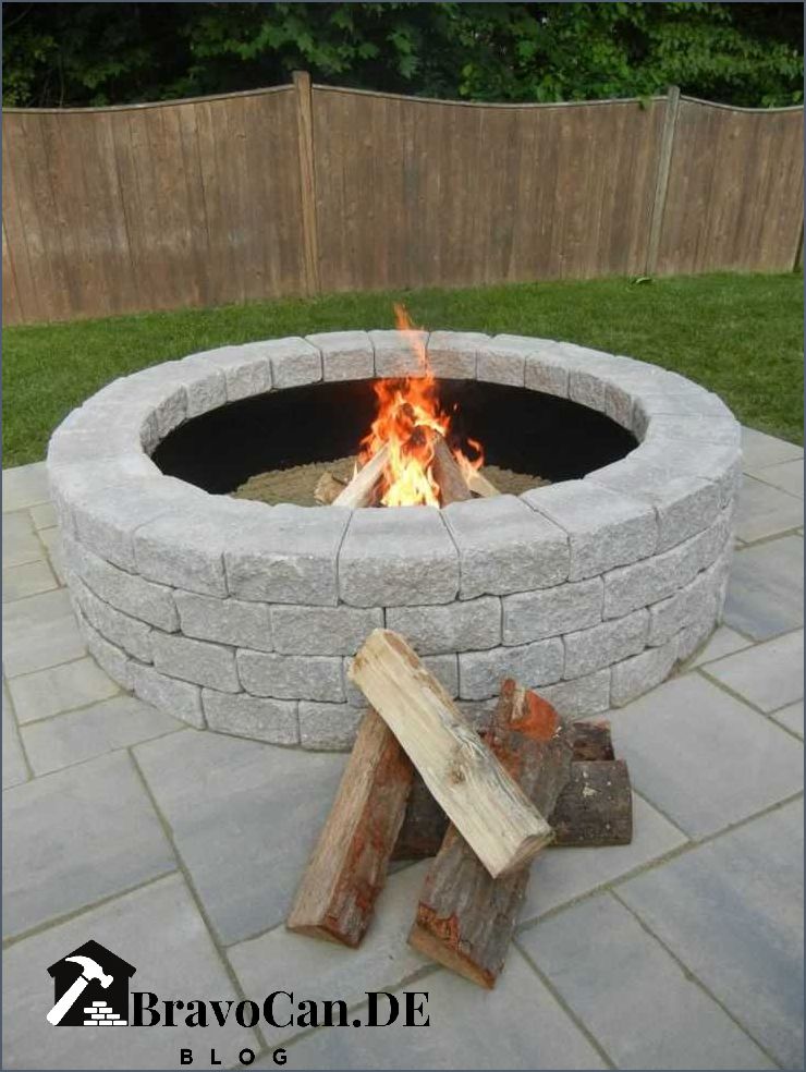 Feuerstelle im Garten aus Stein Tipps und Ideen für ein gemütliches Lagerfeuer