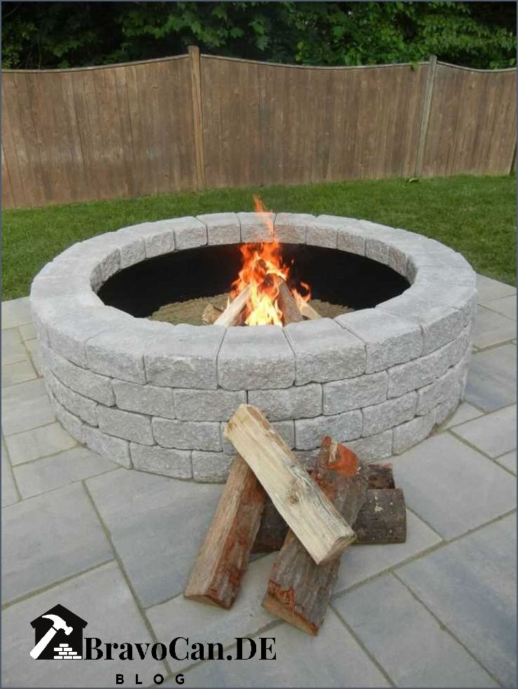 Feuerstelle im Garten mit Steinen - So schaffen Sie eine gemütliche Atmosphäre im Freien