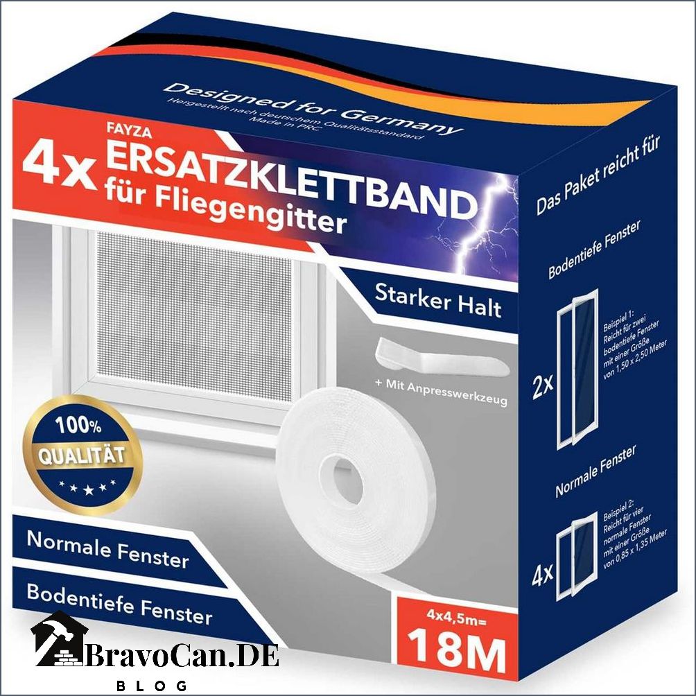 Fliegengitter Klettband klebt nicht Hier sind Lösungen