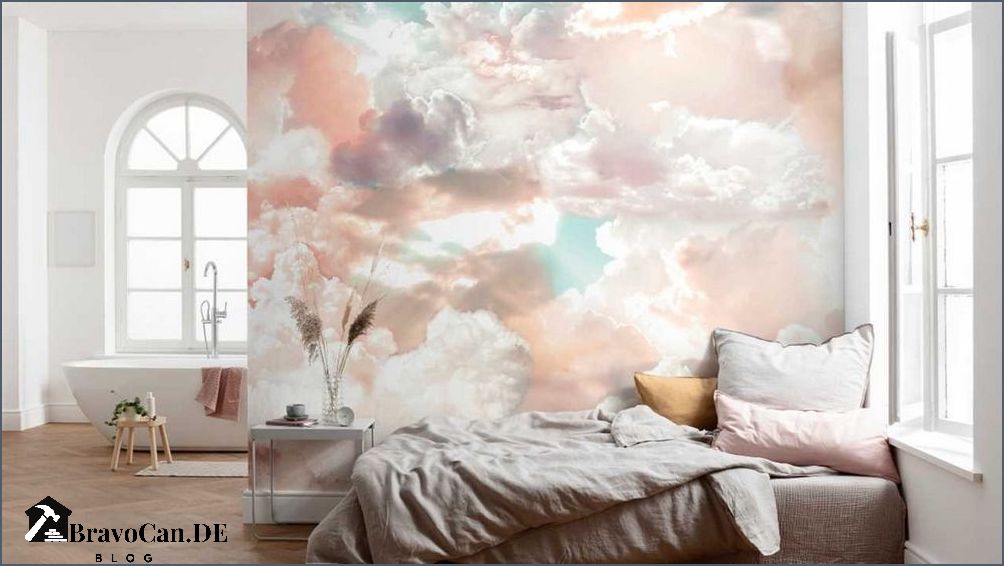 Fototapete hinter Bett Ideen und Inspirationen für die perfekte Wandgestaltung Fototapete hinter Bett Ideen und Inspirationen für die perfekte Wandgestaltung
