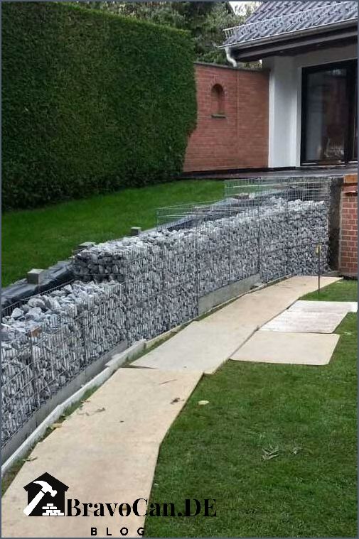 Gabionen Hangsicherung Statik